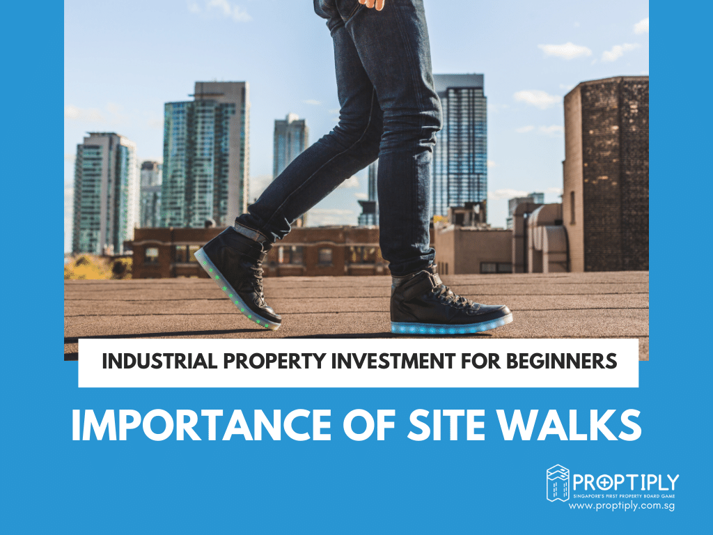 Industrial property investment site walks