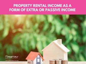 Property rental income as form of extra or passive income